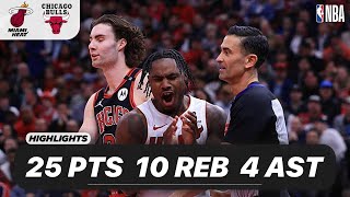 JOSH GIDDEY vs MIAMI HEAT | 25 PTS - 10 REB - 4 AST - 1 BLK | 04-17-2025 Highlights