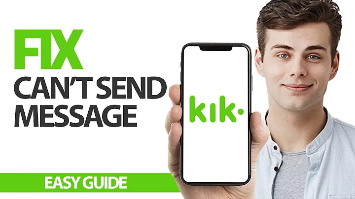 How To Fix Kik Messaging App Can't Send Message | Final Solution