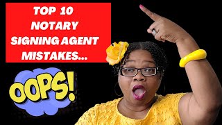 Famous Top 10 Notary Signing Mistakes Wealth
