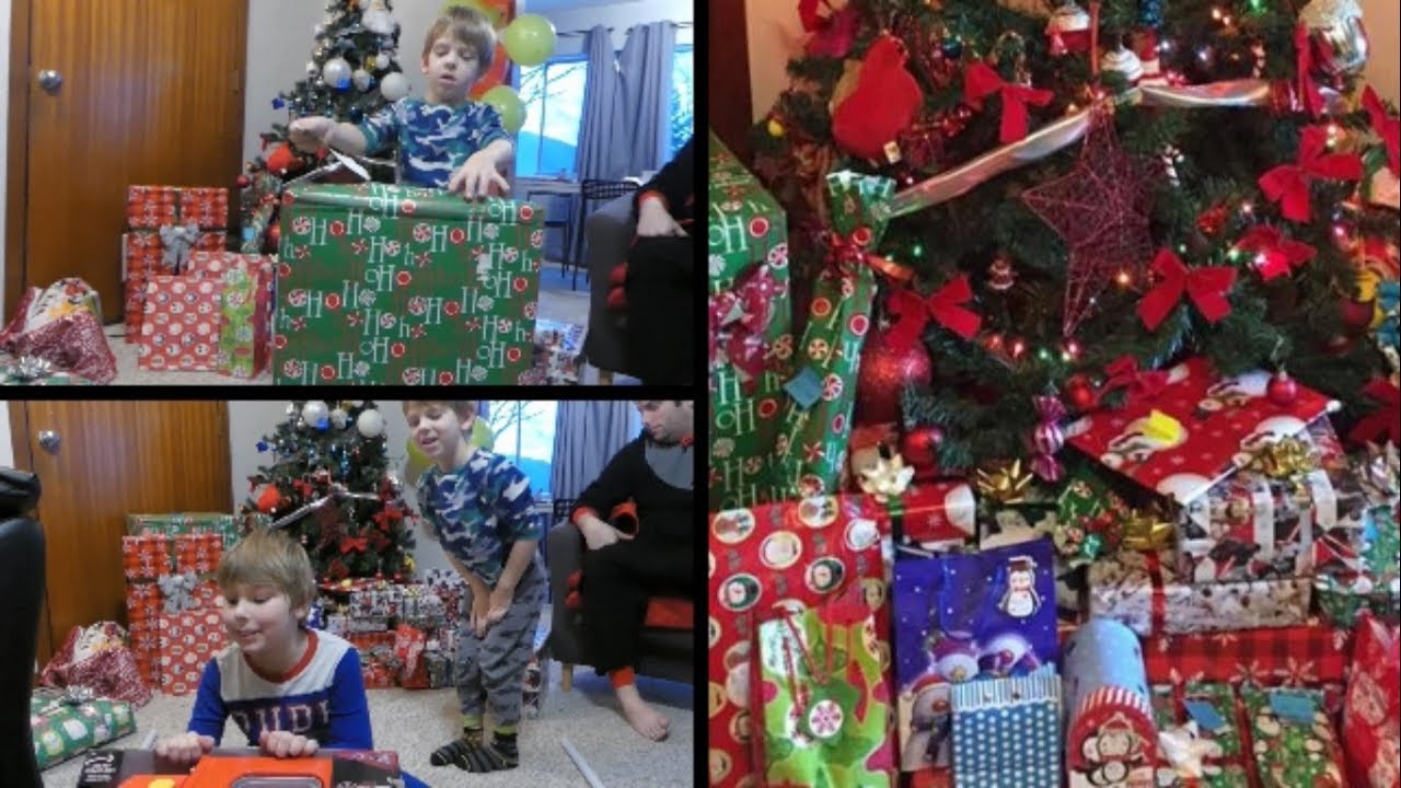 2017 Christmas morning special the boys opened their Christmas presents ...