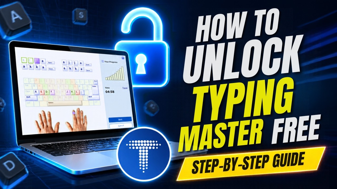 Typing Master Free Kaise Unlock Kare? | Official Method 2026 | Vivek ...