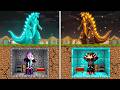 Noob vs Pro : Lunar GODZILLA BUNKER in Minecraft