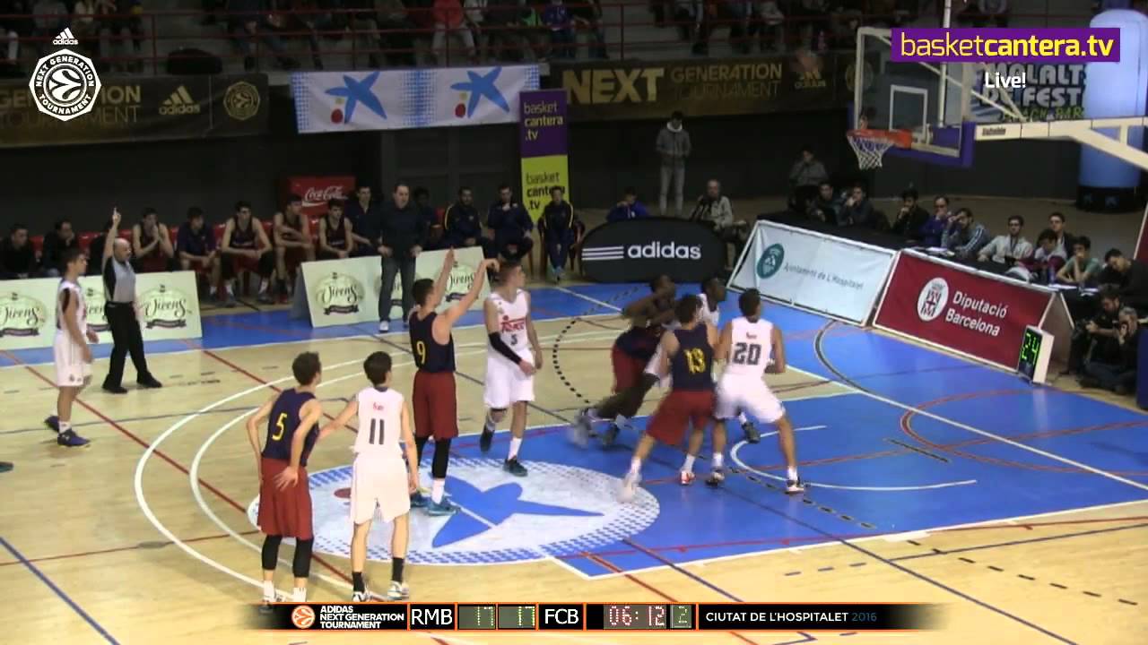 U18   REAL MADRID vs. FC. BARCELONA LASSA.  FINAL Torneo AdidasNGT    fc barcelona u18