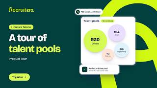 A Tour of Talent Pools in Recruitera