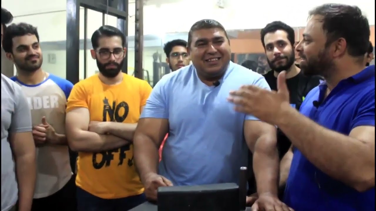 Pakistan's first armwrestling face-off between Usman Ghani Vs Usman Butt