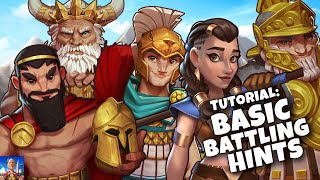 Basic Battle Hints! | Official Tutorial | Rise of Cultures screenshot 5