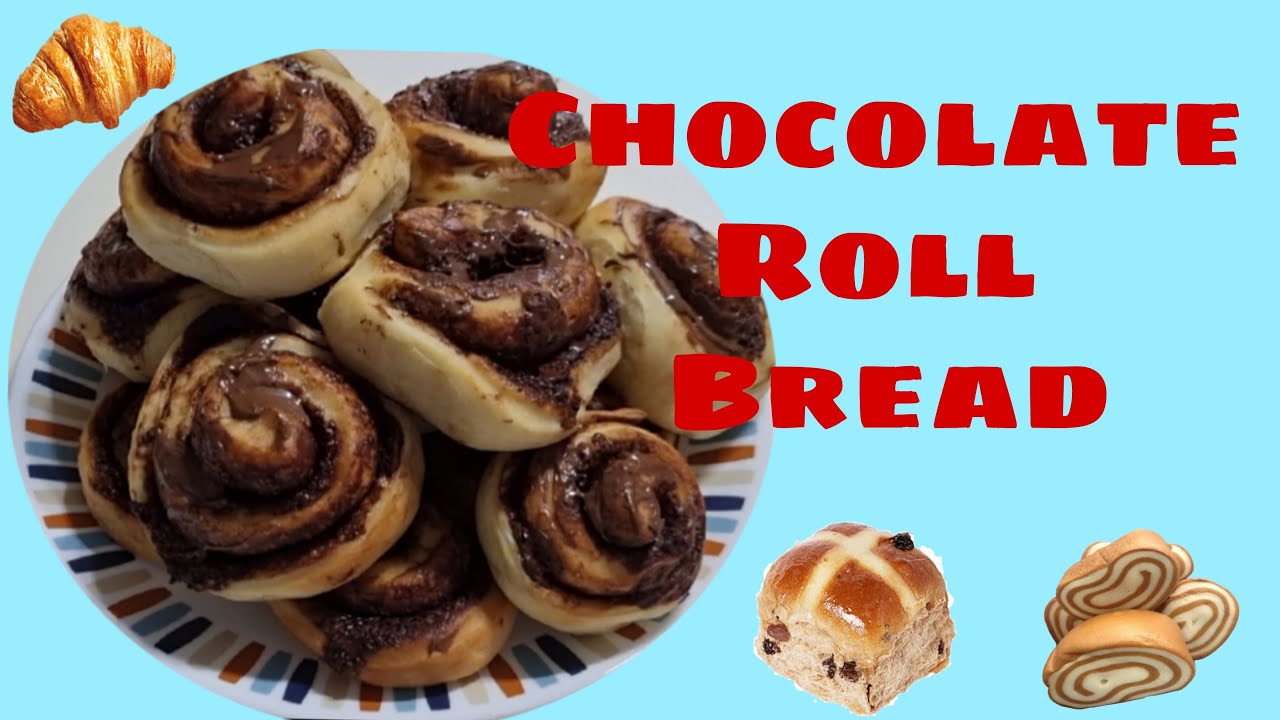 Chocolate Roll Bread / Recipe #SweetieAnjievlogs - YouTube