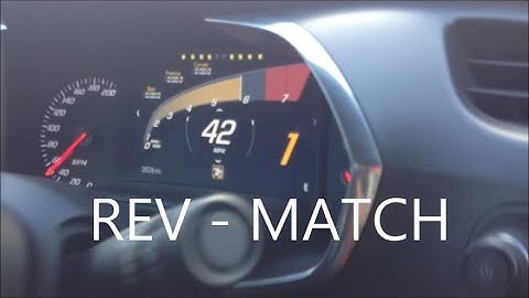 C7 Corvette Rev-match