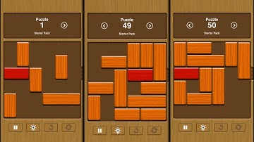 Unblock me level 1-50 Gameplay Walkthrough iOS android