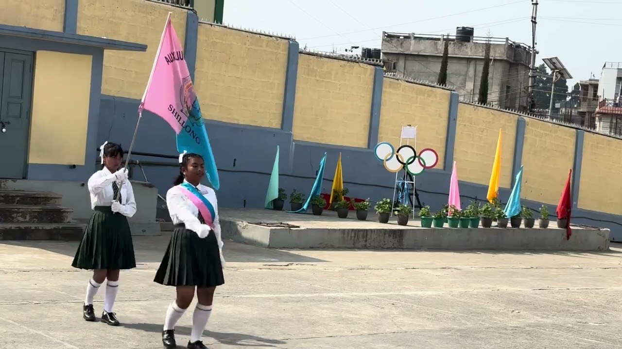 Auxilium Hr Sec School Investiture 2025