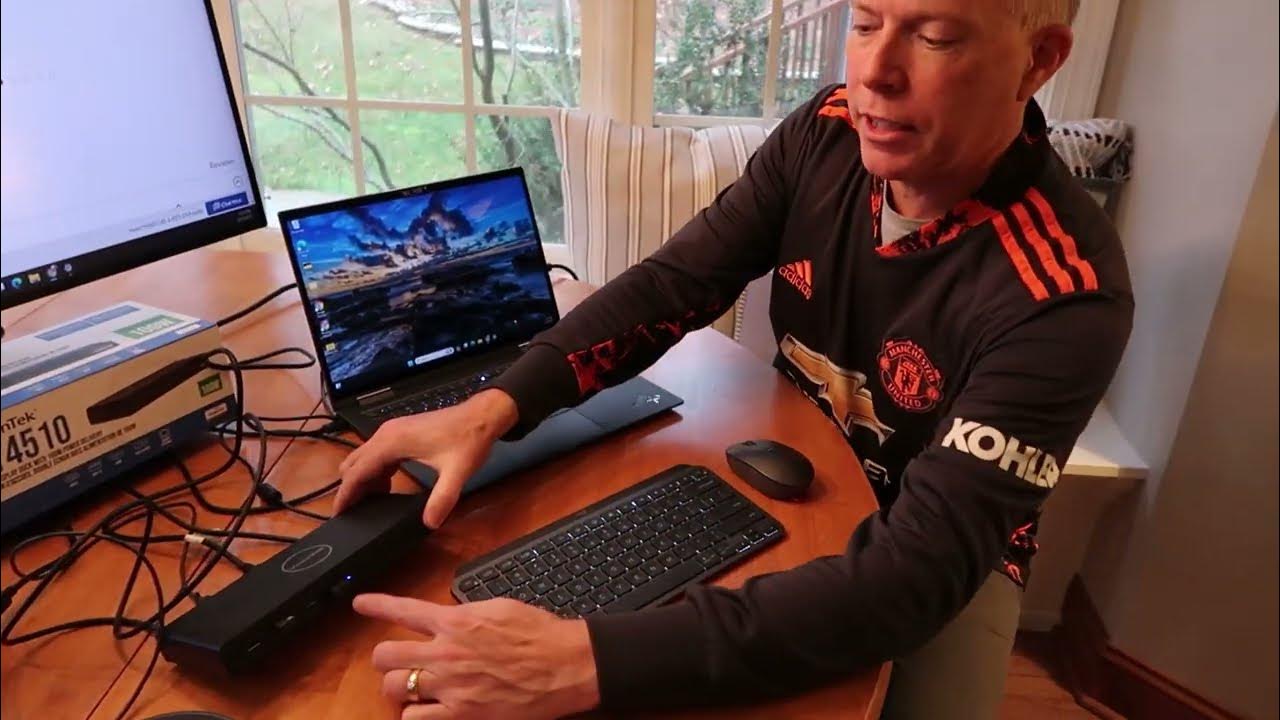 Unboxing the VisionTek VT4510 Dual Display 4K Docking Station - YouTube