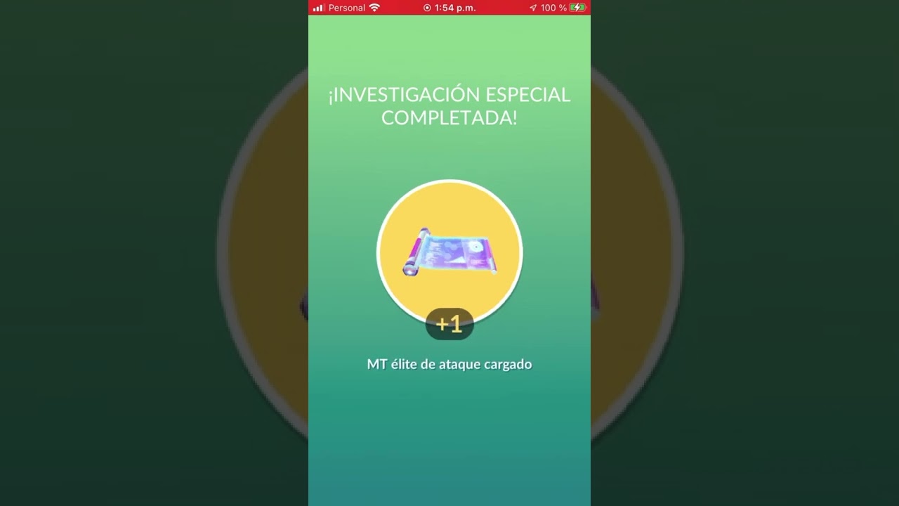 Completó Investigación Temporal: Día de Combates GO