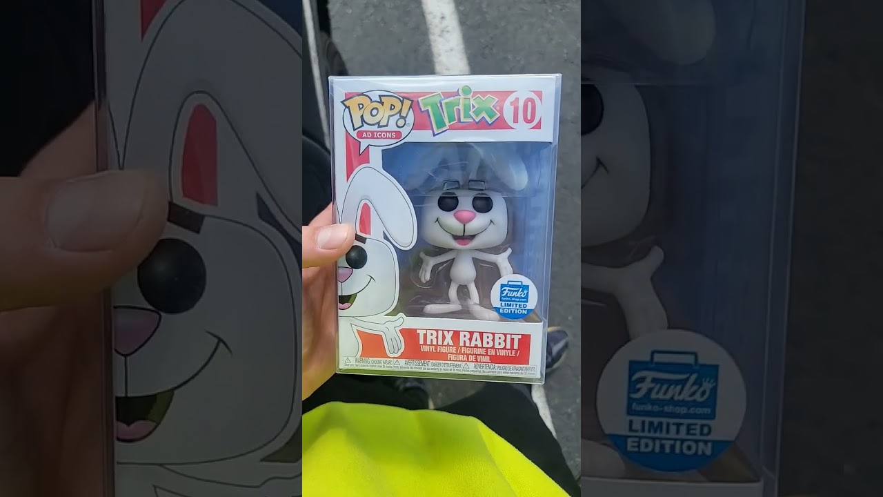 Funko Pop! AD ICONS Trix Cereal "Trix Rabbit" Funko Shop Exclusive #10