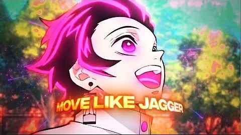 Moves Like Jagger - Anime mix  [Edit/AMV] 4K !