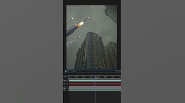 Meteors 🔥 #cinematic #trending #vfx #film #viral #youtubeshorts #fyp #aftereffects