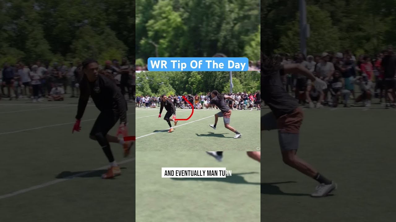 Wide Receiver Tip How To Attack The Blind Spot