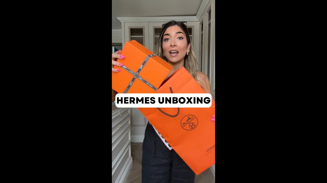 Sandals of my dreams ✨🥹 @hermes #unboxing #unboxingwithMamaJen