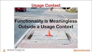The Importance of Usage Context for UX Design