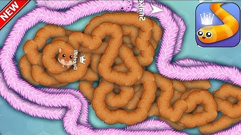 I Trapping Top 1 Biggest Snake In Snake.Io! Epic Snakeio Gameplay