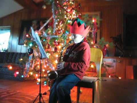 Malcolm Plays Christmas Sax - 4 of 4