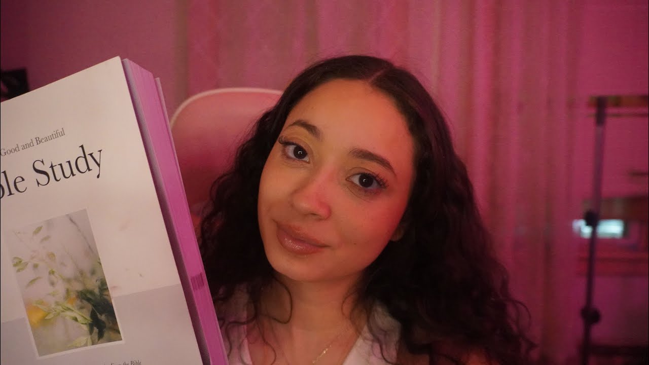 ASMR- BIBLE STUDY REFLECTION UPCLOSE AND PERSONAL