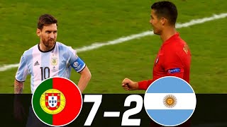 Portugal vs Argentina 7-2 - All Goals and Extended Highlights \& GOLES 2021 HD