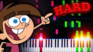 The Fairly Oddparents Theme Song - Piano Tutorial