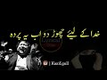 Khuda Ke Liye Corh Do Ab Ye Parda Remix   Nusrat Fateh Ali Khan   Lyrical Clips