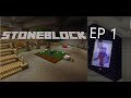 Stone Block Lets play Ep 1 (Were CaveMen?!?)