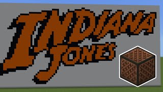 Minecraft Note Block Tutorial - Indiana Jones Theme