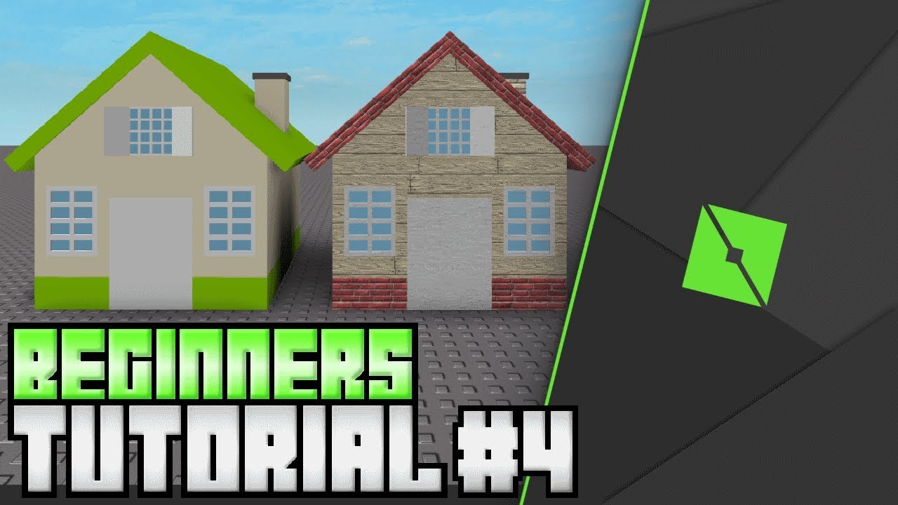 Roblox Studio: How to Make a House Tutorial!  Roblox Building for  Beginners Tutorial!