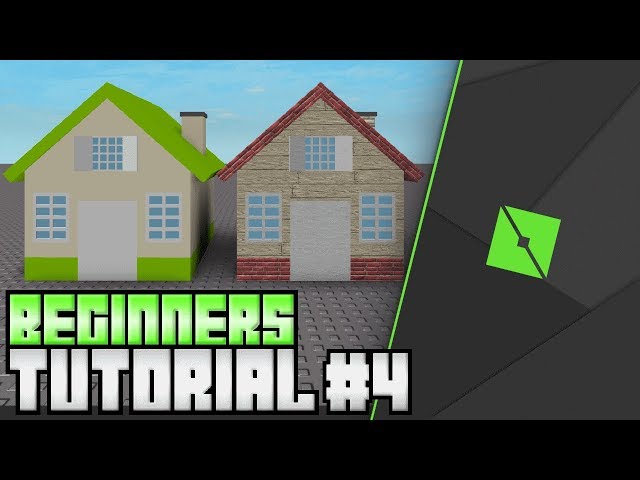 Roblox Studio: How to Make a House Tutorial!  Roblox Building for  Beginners Tutorial! 