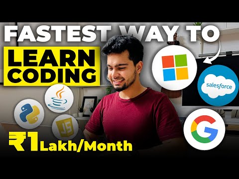 The Fastest way to learn CODING and get a JOB in 2024 🚀🔥 | How to become a Software Engineer