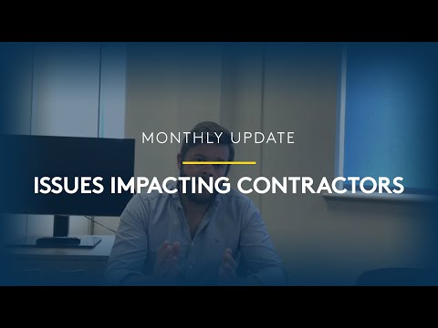 The Issues Impacting Contractors | Monthly Update | Qdos