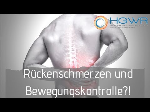 Video: Schmerzen Im Unteren Rücken Beim Bücken: Ursachen Und Behandlung