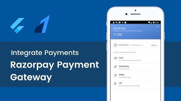 Integrate Payments in Flutter with Razorpay Payment Gateway