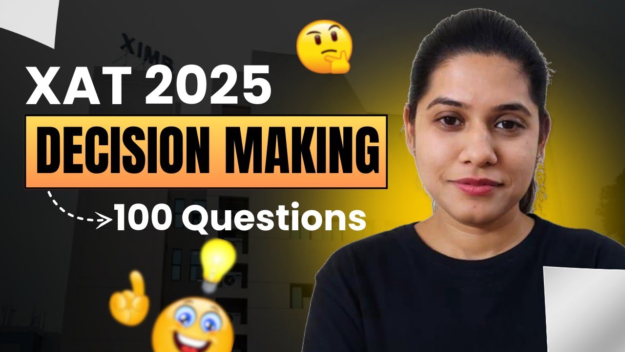 Complete Decision making in 1 day | VALR by Deepika Awasthi | Revision booster course