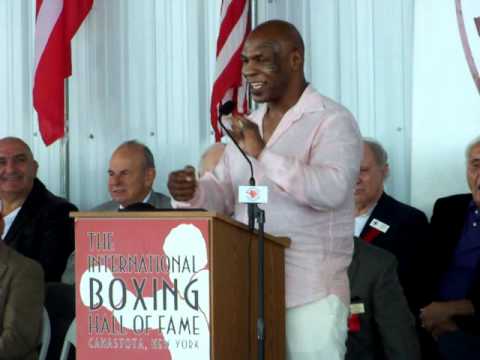 Mike Tyson: 2011 International Boxing Hall Of Fame