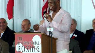 Mike Tyson: 2011 International Boxing Hall Of Fame