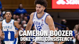 Duke's Cameron Boozer: Mr. Consistency