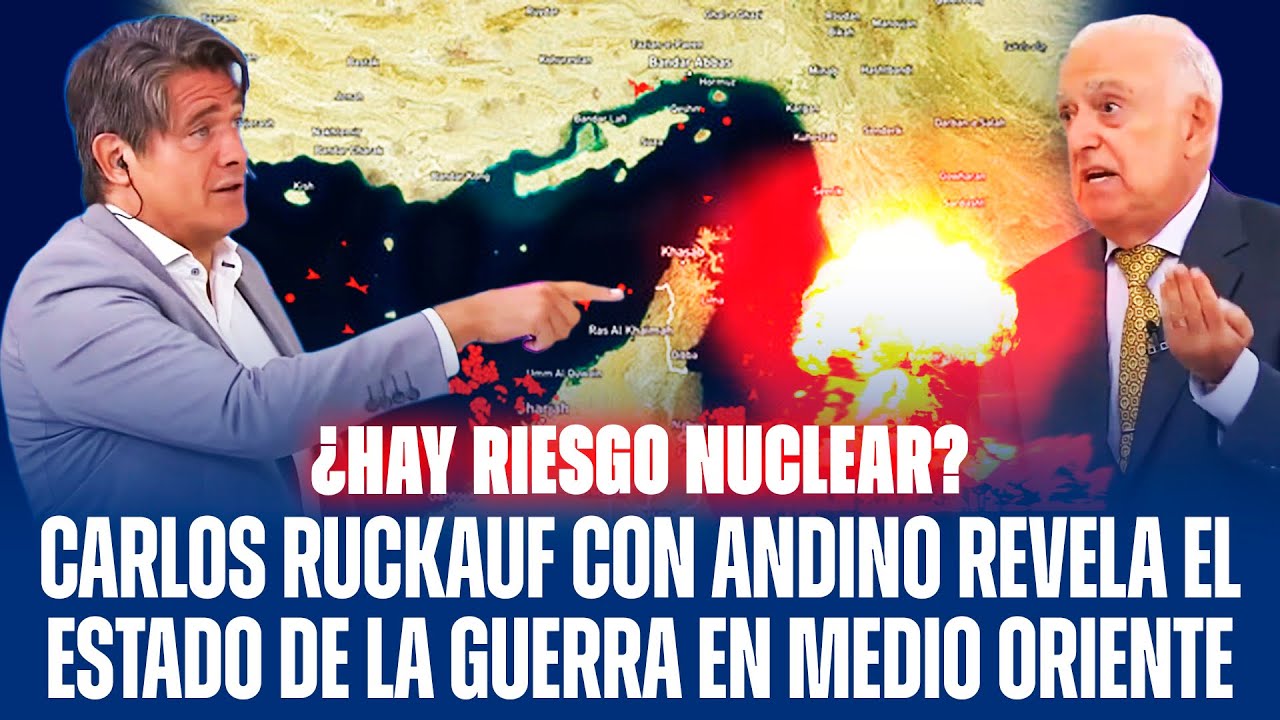 CARLOS RUCKAUF CON ANDINO REVELA EL ESTADO DE LA GUERRA EN MEDIO ORIENTE