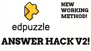 Edpuzzle Answer Hack (LATEST WORKING 2021)