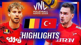 Belgium 🇧🇪 vs. Türkiye 🇹🇷 - Highlights | Week 2 | Men's VNL 2026