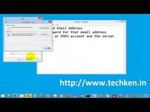 How to setup a POP/IMAP e-mail account in Microsoft Outlook 2013