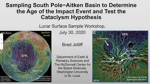 Lunar Surface Science Virtual Workshop: Samples and Curation: Brad Jolliff