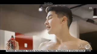 Iklan Telop Posh Men Perfumed Spray Red Extreme (2024)