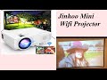 Jinhoo mini wifi vidoprojecteur unboxing  review  meilleurprojectoryet wifiprojector