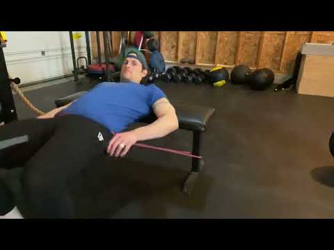 Resistance Band Hip Thrust