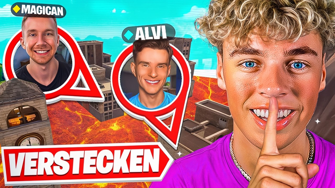 Das CREATOR LAVA HIDE & SEEK in FORTNITE! 🔥