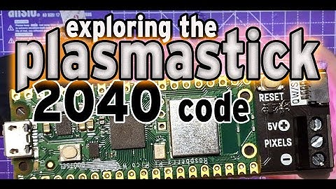 Pimoroni Plasma Stick Experiments with a generic RGB LED RING.  Fix incorrect colors! #RP2040 #RPI